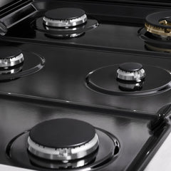 ZLINE 36 in. 5.2 cu. ft. Marino Dual Fuel Range with 6 Burner Gas Cooktop and Electric Convection Oven in Stainless Steel - MDR36 - The Home Selection