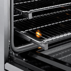 ZLINE 30 in. 4.2 cu. ft. Marino Dual Fuel Range with 4 Burner DuoPro™ Cooktop and Electric Convection Oven in Stainless Steel