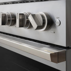 ZLINE 36 in. 5.2 cu. ft. Marino Gas Range with 6 Burner DuoPro™ Cooktop and Convection Gas Oven in Stainless Steel - PMGR36 - The Home Selection