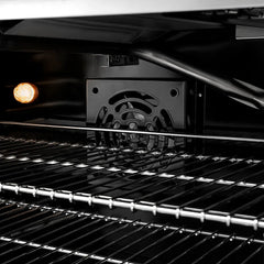ZLINE 30 in. 4.2 cu. ft. Paramount Gas Range with 4 Burner DuoPro™ Cooktop and Convection Gas Oven in Satin Stainless Steel - PSGRS