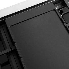 ZLINE 48 in. 6.7 cu. ft. Paramount Gas Range with 8 Burner DuoPro™ Cooktop and Dual Ovens in Stainless Steel - PSGR