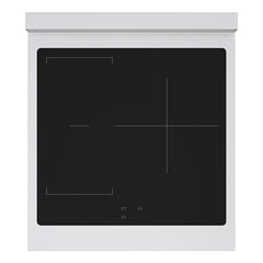 ZLINE 24 in. 3.2 cu. ft. Paramount Induction Range with 3 Element Cooktop and Electric Convection Oven in Stainless Steel with Black Matte Door - SINR-BLM-24 - The Home Selection