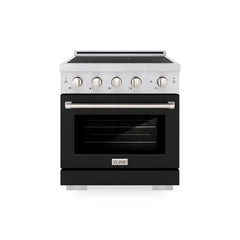 ZLINE Paramount Induction Range with 4 Element Cooktop and Electric Convection Oven - SINR