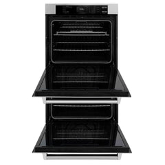 ZLINE 30 in. Professional True Convection Double Wall Oven with Air Fry and Self Clean in Stainless Steel - WAD-30