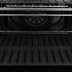 ZLINE 30 in. Professional True Convection Single Wall Oven with Air Fry and Self Clean in Stainless Steel with White Matte Door - WAS-WM-30