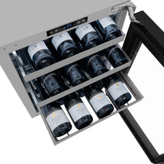 ZLINE 24 in. Touchstone Dual Zone 44 Bottle Wine Cooler - RWDO