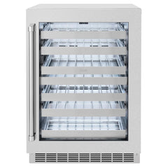 ZLINE 24 in. Touchstone Dual Zone 44 Bottle Wine Cooler Glass Door - RWDO
