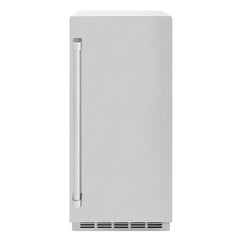 ZLINE 15 in. Touchstone Clear Cube Ice Maker with Drain Pump - ICCD