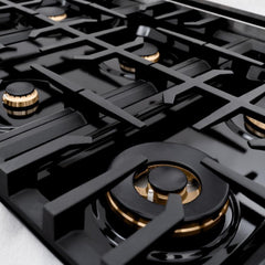 ZLINE Autograph Edition 48 in. 6.7 cu. ft. Select Double Oven Dual Fuel Range with 8 Burner Gas Cooktop in DuraSnow® Stainless Steel with White Matte Doors and Polished Gold Accents - HDRSZ-WM-48-G - The Home Selection
