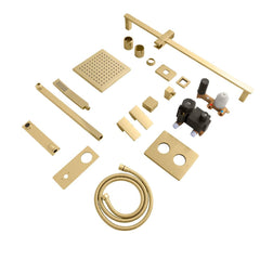ZLINE Autograph Edition Bliss Shower System in Champagne Bronze - BLS-SHS8-CB - The Home Selection