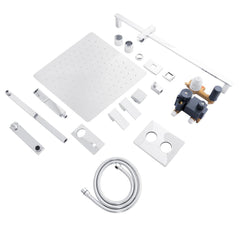 ZLINE Bliss Rainfall Shower System with 16 in. Oversized Shower Head in Chrome - BLS-SHS16-CH - The Home Selection