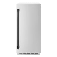 ZLINE 15 in. Touchstone Clear Cube Ice Maker with Drain Pump and Panel Ready Door - ICCDPZ-15