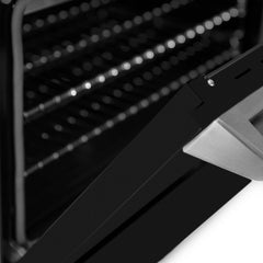 ZLINE 30" 4.0 cu. ft. Induction Range with a 4 Element Stove and Electric Oven in Black Matte (RAINDS-BLM-30)