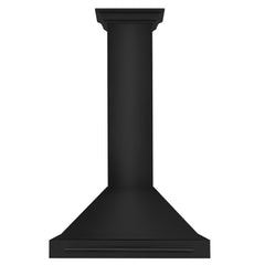 ZLINE 30 in. Convertible Black Stainless Steel Wall Mount Range Hood With Black Stainless Steel Handle - BSKB4X-30