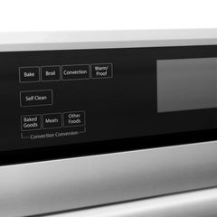(archived) ZLINE 30" Professional Single Wall Oven with Self Clean and True Convection in Fingerprint Resistant Stainless Steel (AWS-30) - The Home Selection