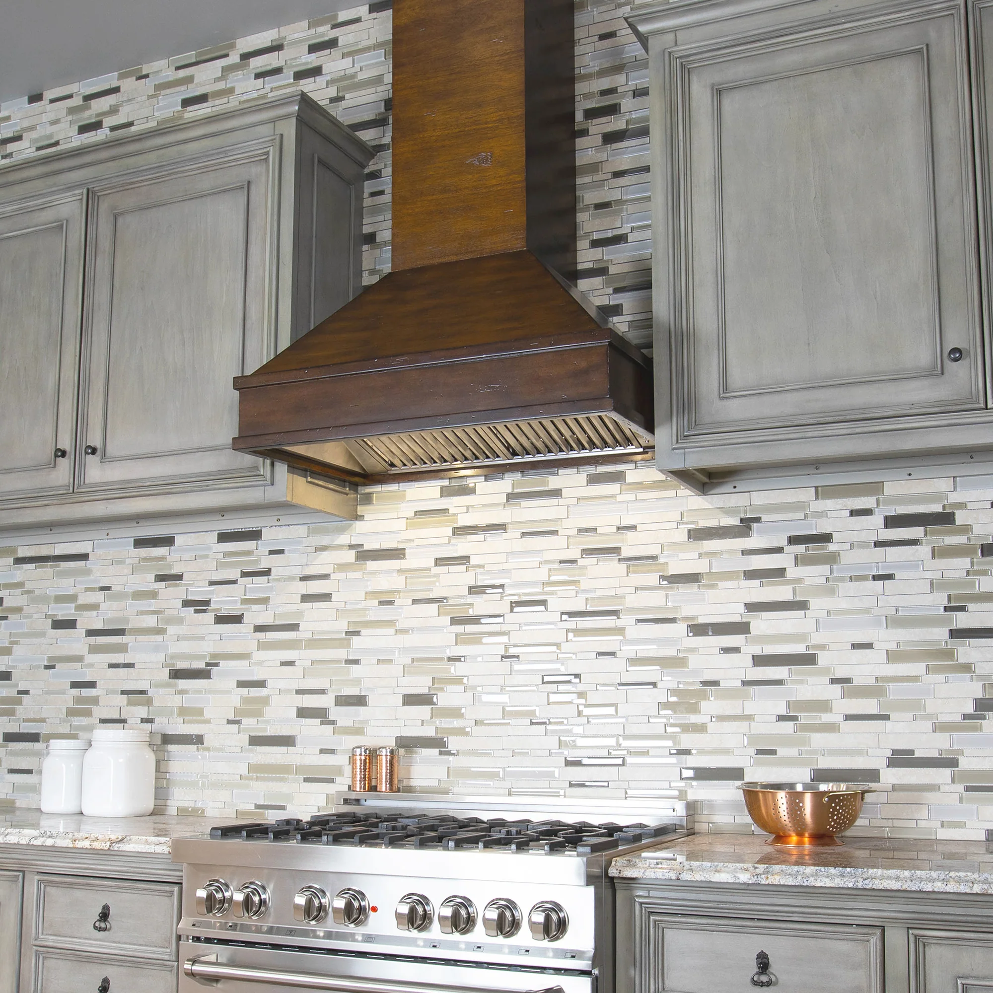 30 wood best sale range hood