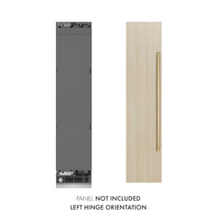 ZLINE 18 in. 8.6 cu. ft. Panel Ready Left Hinge Column Freezer - RBCFVL - The Home Selection