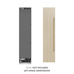 ZLINE 18 in. 8.6 cu. ft. Panel Ready Left Hinge Column Freezer - RBCFVL - The Home Selection