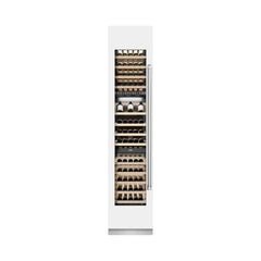 ZLINE 18 in. 9.0 cu. ft. Triple Zone 68 Bottle Left Hinge Column Wine Cooler - RCWVL - The Home Selection