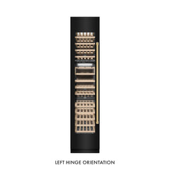 ZLINE 18 in. 9.0 cu. ft. Triple Zone 68 Bottle Left Hinge Column Wine Cooler - RCWVL - The Home Selection