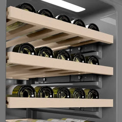 ZLINE 18 in. 9.0 cu. ft. Triple Zone 68 Bottle Left Hinge Column Wine Cooler - RCWVL - The Home Selection
