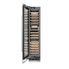 ZLINE 18 in. 9.0 cu. ft. Triple Zone 68 Bottle Left Hinge Column Wine Cooler - RCWVL - The Home Selection