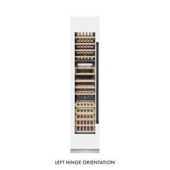 ZLINE 18 in. 9.0 cu. ft. Triple Zone 68 Bottle Left Hinge Column Wine Cooler - RCWVL - The Home Selection