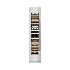 ZLINE 18 in. 9.0 cu. ft. Triple Zone 68 Bottle Left Hinge Column Wine Cooler - RCWVL - The Home Selection