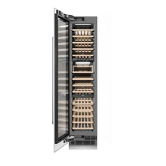 ZLINE 18 in. 9.0 cu. ft. Triple Zone 68 Bottle Left Hinge Column Wine Cooler - RCWVL - The Home Selection