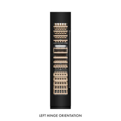ZLINE 18 in. 9.0 cu. ft. Triple Zone 68 Bottle Left Hinge Column Wine Cooler - RCWVL - The Home Selection