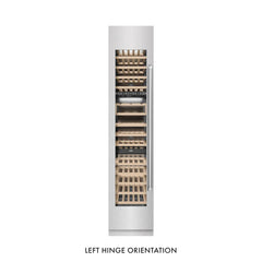 ZLINE 18 in. 9.0 cu. ft. Triple Zone 68 Bottle Left Hinge Column Wine Cooler - RCWVL - The Home Selection