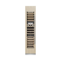 ZLINE 18 in. 9.0 cu. ft. Triple Zone 68 Bottle Panel Ready Left Hinge Column Wine Cooler - RBCWVL - The Home Selection