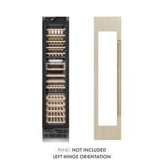 ZLINE 18 in. 9.0 cu. ft. Triple Zone 68 Bottle Panel Ready Left Hinge Column Wine Cooler - RBCWVL - The Home Selection