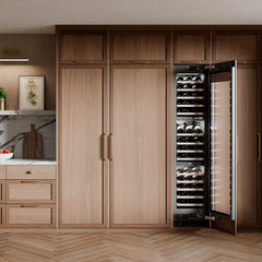 ZLINE 18 in. 9.0 cu. ft. Triple Zone 68 Bottle Panel Ready Right Hinge Column Wine Cooler - RBCWVR - The Home Selection