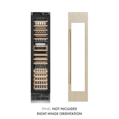 ZLINE 18 in. 9.0 cu. ft. Triple Zone 68 Bottle Panel Ready Right Hinge Column Wine Cooler - RBCWVR - The Home Selection