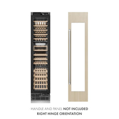 ZLINE 18 in. 9.0 cu. ft. Triple Zone 68 Bottle Panel Ready Right Hinge Column Wine Cooler - RBCWVR - The Home Selection