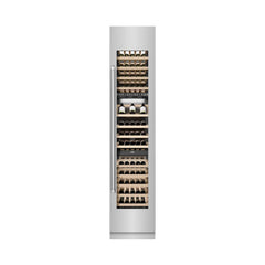 ZLINE 18 in. 9.0 cu. ft. Triple Zone 68 Bottle Right Hinge Column Wine Cooler - RCWVR - The Home Selection