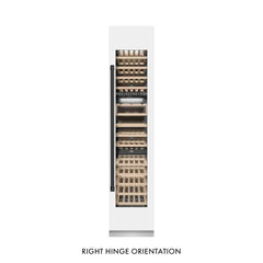 ZLINE 18 in. 9.0 cu. ft. Triple Zone 68 Bottle Right Hinge Column Wine Cooler - RCWVR - The Home Selection