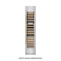 ZLINE 18 in. 9.0 cu. ft. Triple Zone 68 Bottle Right Hinge Column Wine Cooler - RCWVR - The Home Selection