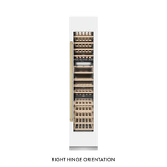 ZLINE 18 in. 9.0 cu. ft. Triple Zone 68 Bottle Right Hinge Column Wine Cooler - RCWVR - The Home Selection