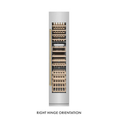 ZLINE 18 in. 9.0 cu. ft. Triple Zone 68 Bottle Right Hinge Column Wine Cooler - RCWVR - The Home Selection