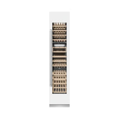 ZLINE 18 in. 9.0 cu. ft. Triple Zone 68 Bottle Right Hinge Column Wine Cooler - RCWVR - The Home Selection
