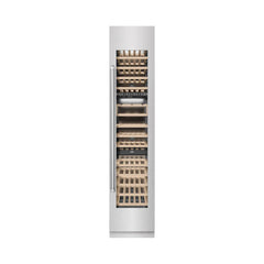 ZLINE 18 in. 9.0 cu. ft. Triple Zone 68 Bottle Right Hinge Column Wine Cooler - RCWVR - The Home Selection