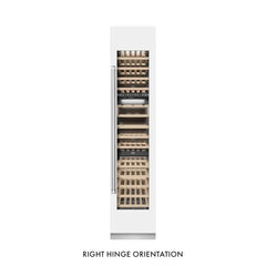 ZLINE 18 in. 9.0 cu. ft. Triple Zone 68 Bottle Right Hinge Column Wine Cooler - RCWVR - The Home Selection