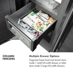 ZLINE 24 in. 12.4 cu. ft. Column Freezer - RCFV - The Home Selection