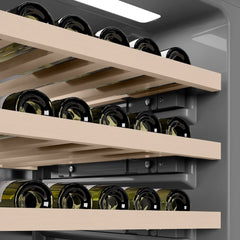 ZLINE 24 in. 12.4 cu. ft. Triple Zone 100 Bottle Column Wine Cooler - RCWV - The Home Selection