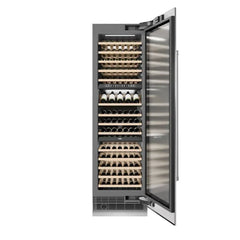 ZLINE 24 in. 12.4 cu. ft. Triple Zone 100 Bottle Column Wine Cooler - RCWV - The Home Selection
