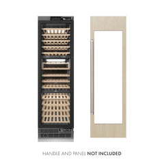 ZLINE 24 in. 12.4 cu. ft. Triple Zone 100 Bottle Panel Ready Column Wine Cooler - RBCWV - The Home Selection