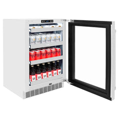 ZLINE 24 in. Touchstone 151 Can Beverage Fridge - RBSO - The Home Selection
