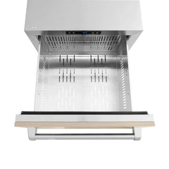 ZLINE 24 in. Touchstone 168 Can Outdoor-Rated Dual Refrigerator Drawer with Panel-Ready Doors - RDSPO-24 - The Home Selection